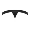 Male Power Pure Comfort Modal Bong Thong Black Comfort Fit. Panties