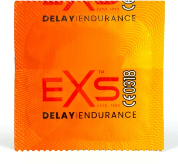 EXS Endurance Delay 48-Pack Latex Condoms with Lidocaine Lube