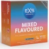 EXS Mixed Flavours Latex Condoms 48-Pack