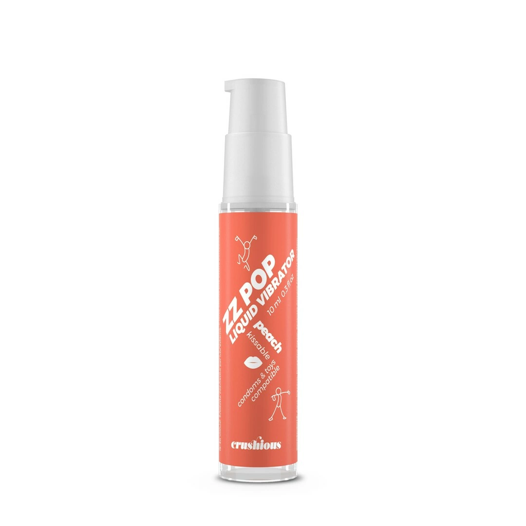 Flavor - Anelma ZZ Pop Kissable Liquid Stimulation Gel Peach 10ml - External Use