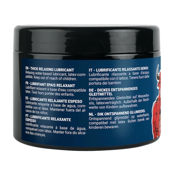 Fuck & Fist Hybrid Relax Thick Lubricant 500ml - Menthol Comfort Formula. See formula