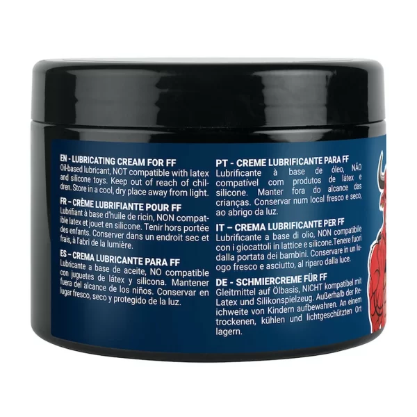 Fuck & Fist Cream Hybrid Formula Oil-Based Lubricant 500 ml. Fisting lubricants. See formula