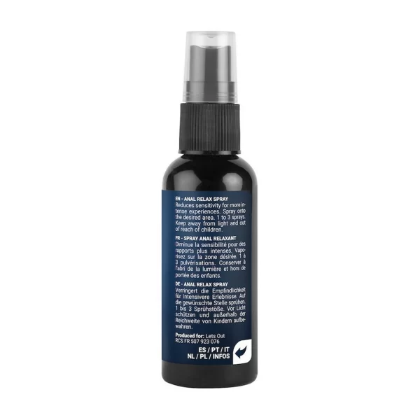 Fuck & Fist Anal Relax Spray Menthol 50ml - Comfort Formula. Waterbased. See formula
