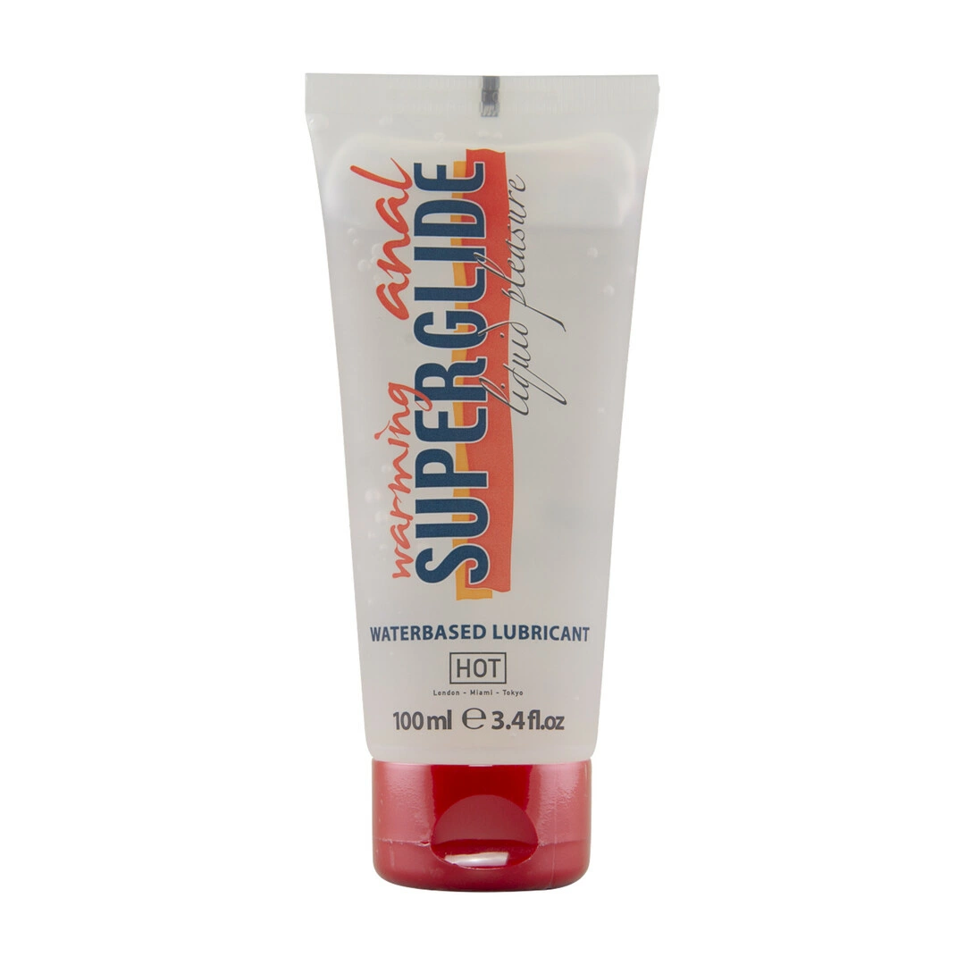 Superglide Warming Water-Based Intimate Gel 100ml - Gentle Heat Effect - Anelma Superglide Warming Water-Based Intimate Gel 100ml