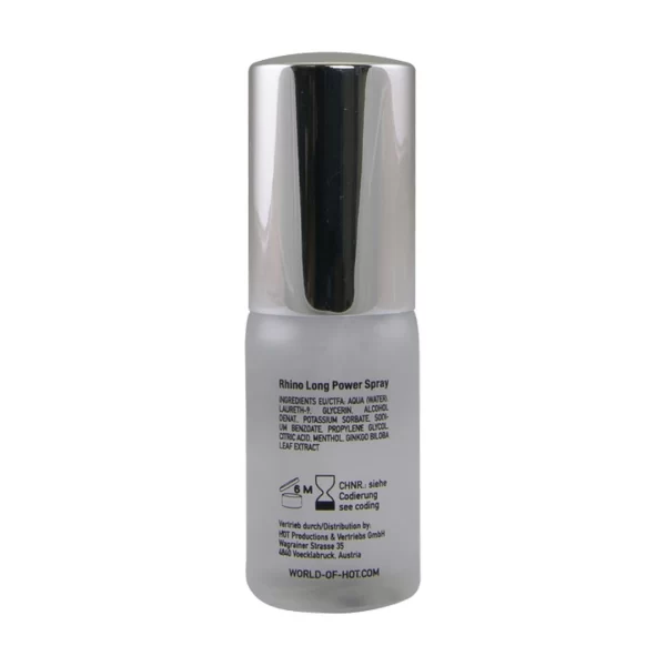 HOT Rhino Long Power Spray 10ml - Anelma Extended Effect. Delay spray and cream. See formula