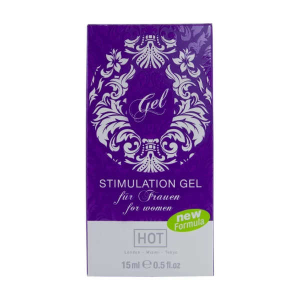HOT O-Stimulation Gel for Women 15 ml - Enhancing Care Formula. Stimulating gel. See formula