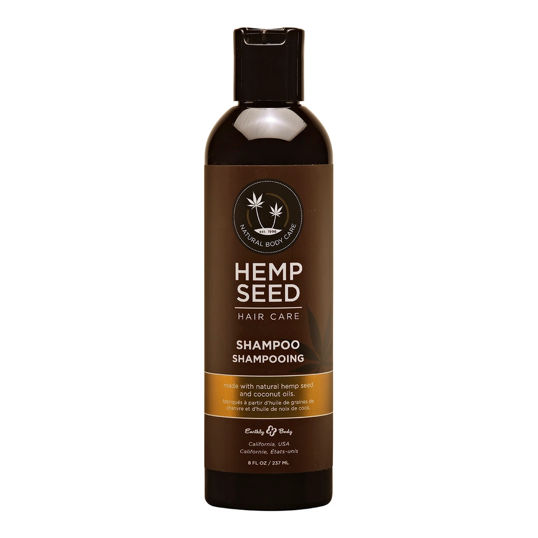 Earthly Body Hemp Seed Shampoo 236ml - Nourishing Coconut Formula - Anelma Earthly Body Hemp Seed Shampoo 236ml