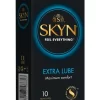 SKYN Extra Lubricated Condoms 10-Pack | Ultra-Soft Material