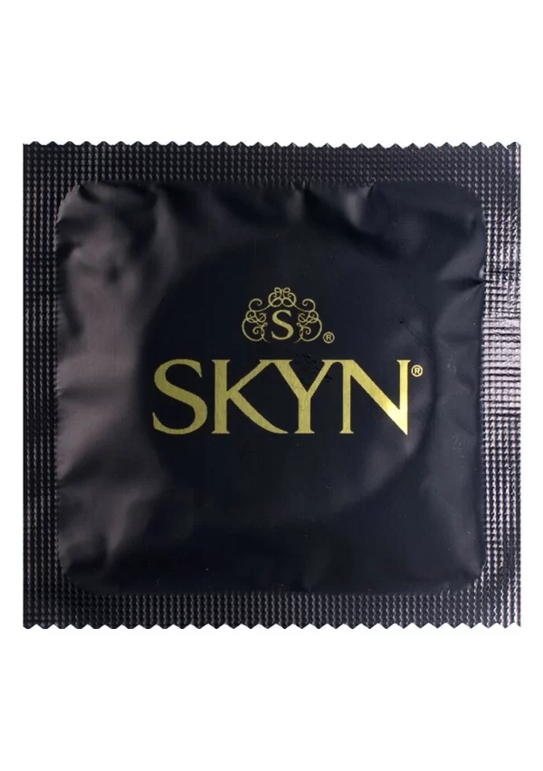 SKYN Original Condoms 10-Pack - Ultra-Soft Latex-Free Protection. Product details include formula