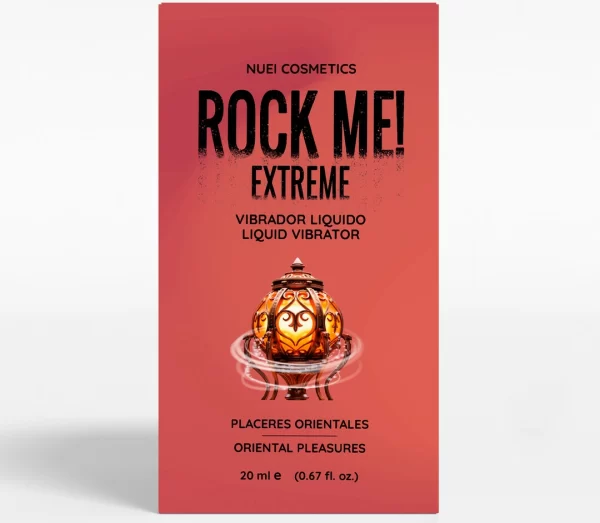 Nuei Rock Me! Liquid Gel Oriental Pleasures 20ml Vegan Formula. Stimulating gel. See formula