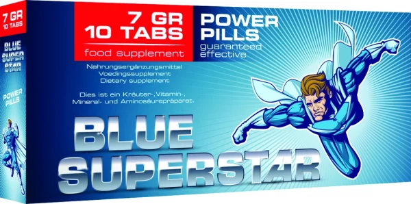 Blue Superstar Premium Capsules - Advanced Performance Formula