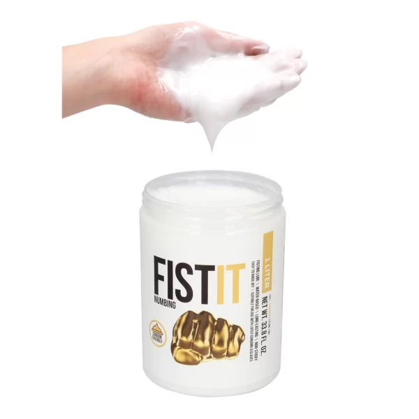Fist It Water-Based Lubricant 1000ml - Long-Lasting Formula