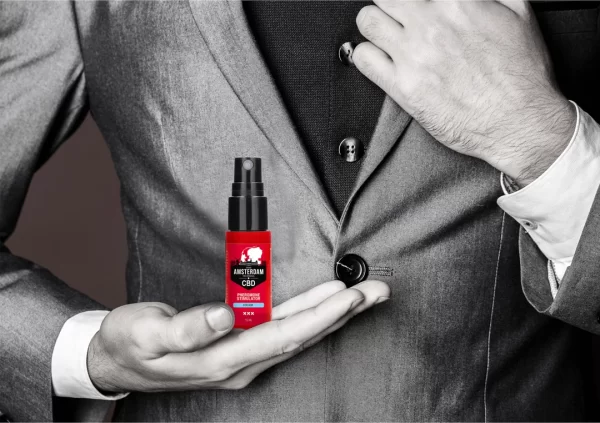 CBD Amsterdam For Him Pheromone Perfume Spray 15ml - Sensfeel Formula. Pheromones and aphrodisiacs. See formula