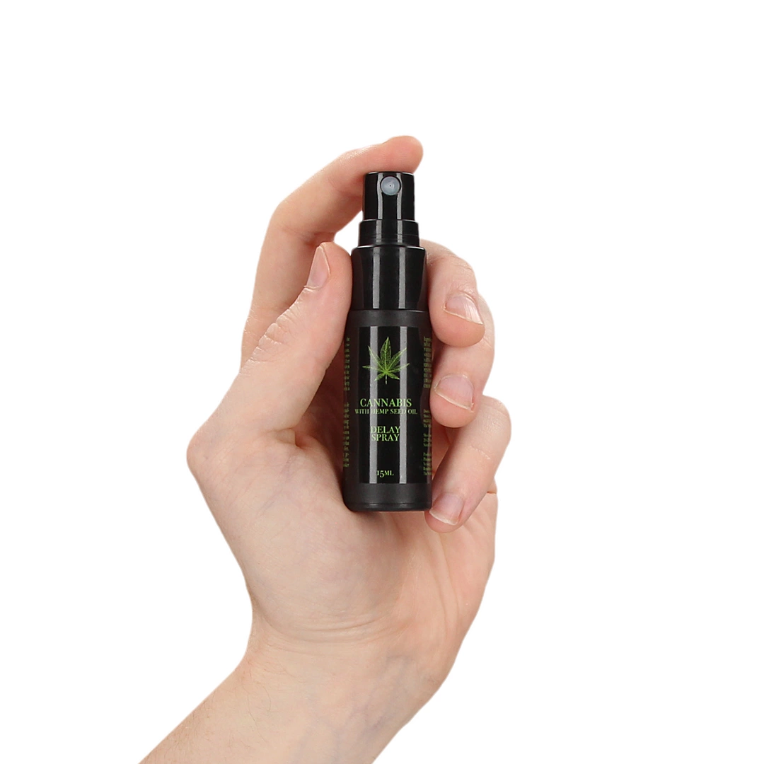 Mitigation measures - Anelma Cobeco Cannabis Delay Spray with Hemp Seed Oil 15ml - Gentle Formula