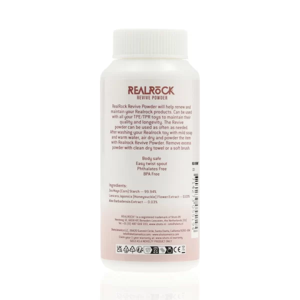 RealRock Revive Powder 60g - Maintenance Formula for TPE/TPR