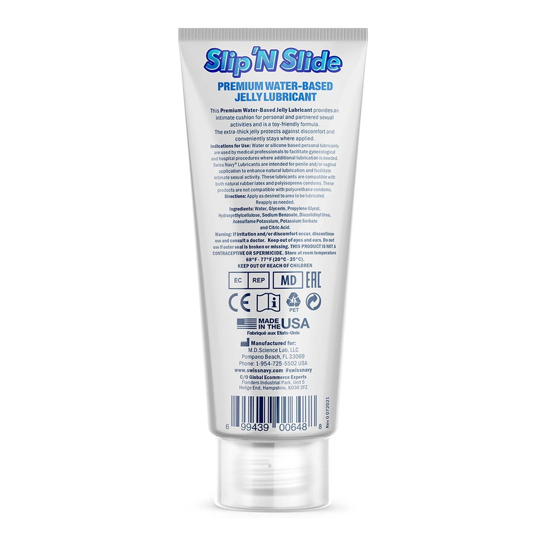 Swiss Navy Premium Jelly Lubricant 59ml - Anelma Swiss Navy Premium Jelly Lubricant 59ml - Ultra-Thick Gel Formula. Solid erection